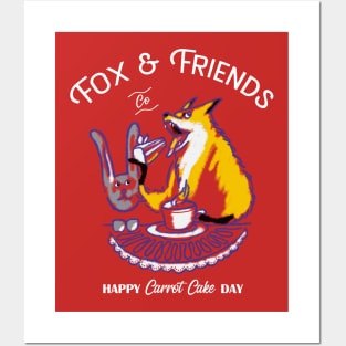 Fox & Friends Happy Carrot Cake Day Posters and Art